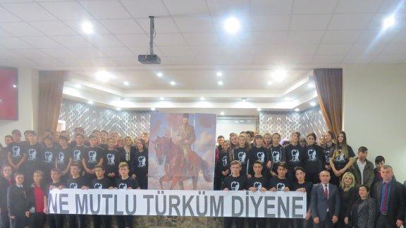     Gazi Mustafa Kemal Atatürk´ün Aramızdan Ayrılışının 79. Yılı Törenle Anıldı