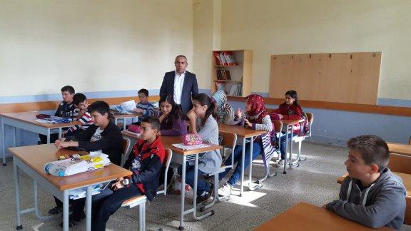 İlçe Milli Eğitim Müdürü Mehmet Emin DEMİR Destekleme ve Yetiştirme Kurslarını Ziyaret Etti
